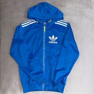 Vintage Adidas Originals Blue Track Jacket